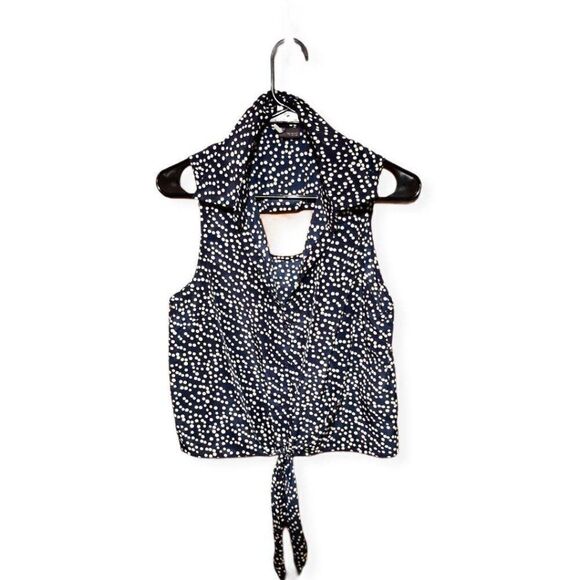 Urban Outfitters Sparkle and Fade Polka Dot Crop - Picture 1 of 5